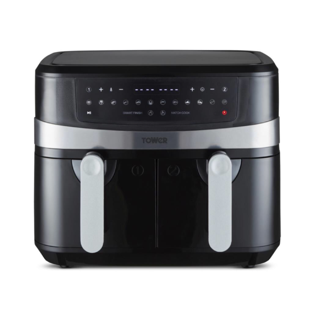 Vortx 9Ltr Dual Basket Air Fryer - Bilco Direct