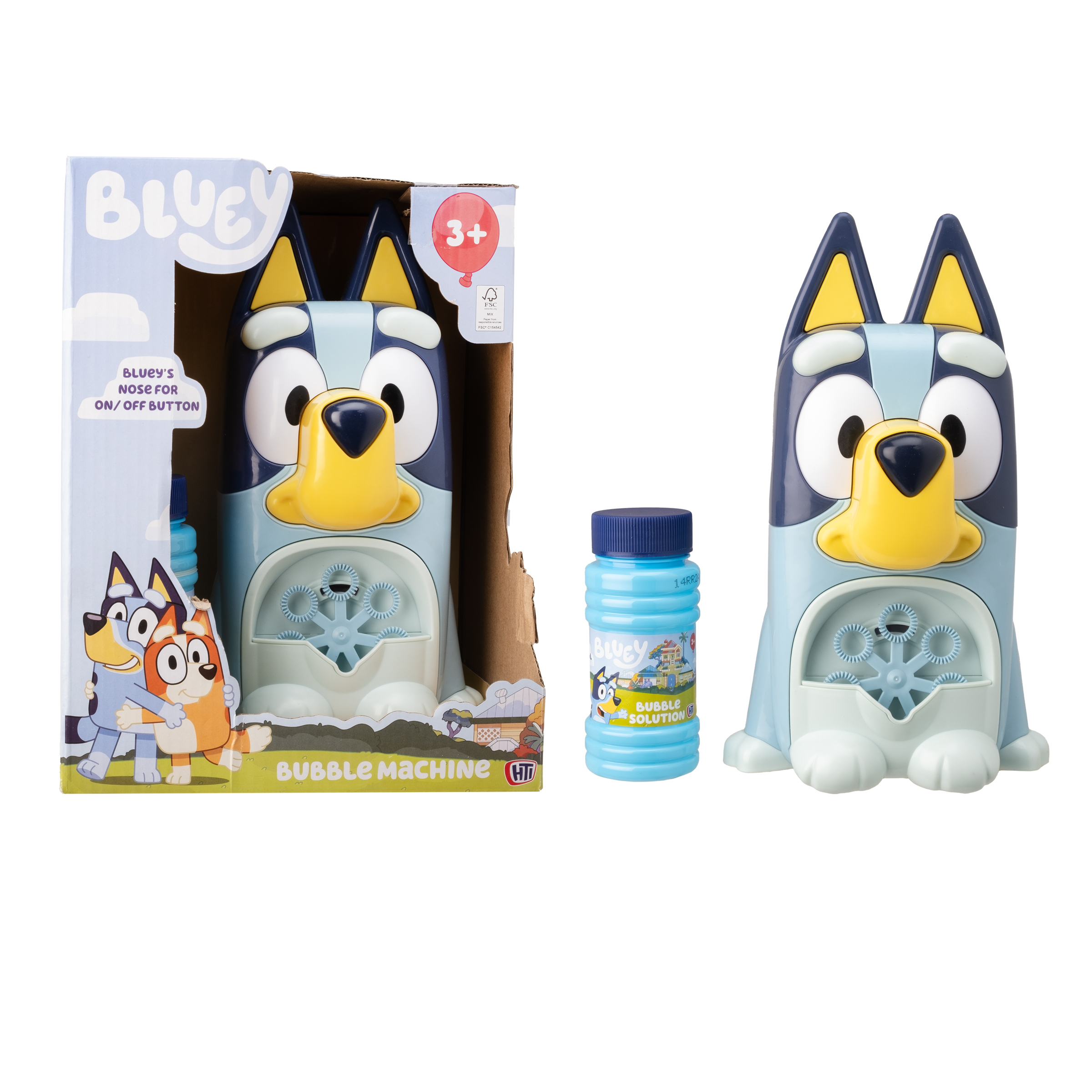 Bluey bubble machine